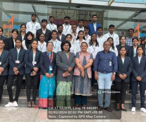 Event Industry visit to “ISRO ,Hyderabad” for B Tech students on 04/04/2024